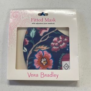 Vera Bradley Foxwood Blue Floral Face Mask NWT